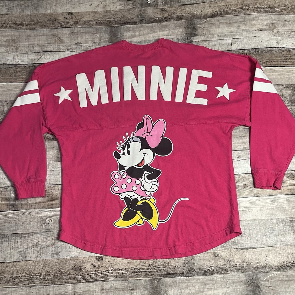 Minnie Mouse Spirit Jersey Women's Size Medium Pink Walt Disney Apparel - Picture 2 of 9